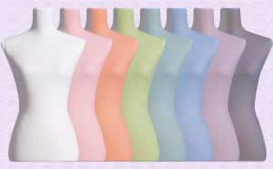 Mannequin Rainbow background